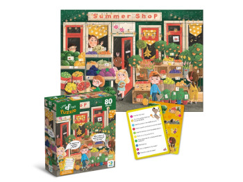 Пазл, Ищи и находи Летние вкусности, 80 элементов, DoDo 300665