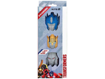 Набір бейджів на липучці, 3 штуки, Transformers, Kite