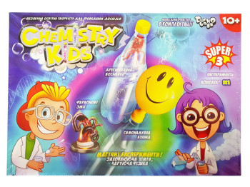 Безопасный образовательный набор для проведения опытов CHEMISTRY KIDS, Danko Toys