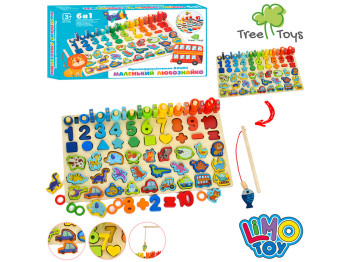 Деревянная игрушка Многофункциональная Досточка. Tree Toys MD 1948 Уценка