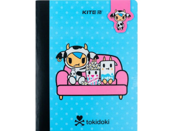 Блокнот з магнітною закладкою А5, 60 аркушів, Tokidoki, Kite