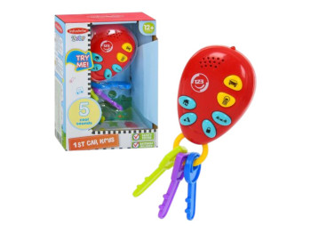 Игрушка-брелок с ключами LS010C, звук и свет, Infunbebe