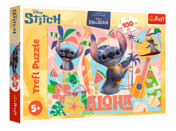 Пазли Trefl Disney Stitch The Movie Стіч та друзі, 100 елементів
