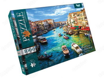 Пазли Grand Canal From Rialto Bridge, 1000 елементів, Danko Toys