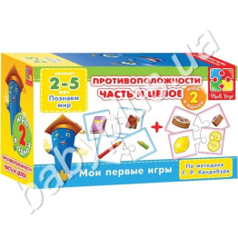 Міні гра протилежності, Частина та ціле, (рус)