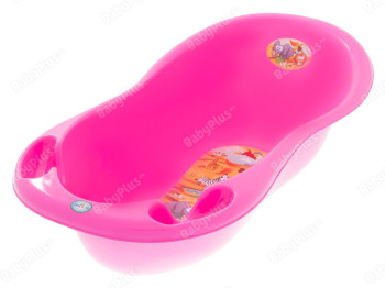 Ванночка Сафари с термометром Розовая 102 см. Tega Baby SF-005-127