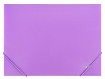 Папка на гумках бузкова А5+. Pastelini. Axent 1514-36/1-A