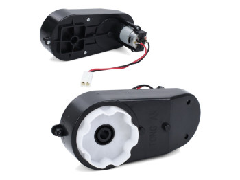 Рульовий редуктор JS330-ST GEAR до джипа JS330, 24V, RPM5000, отвір під вісь 10мм