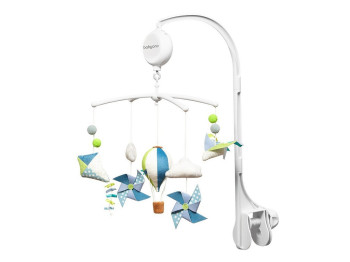 Музыкальная карусель для кроватки Воздушные шары. BabyOno 795