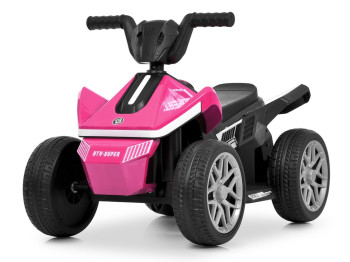 Детский электроквадроцикл Bambi Racer M 6362E-8, 1х6V7AH, 62×35W, EVA, Bluetooth, MP3, USB, розовый