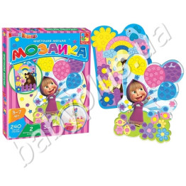 Набір для творчості Фігурне мозаїка, Маша, Vladi Toys