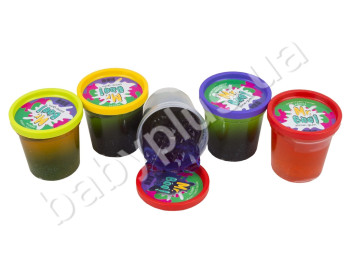 Слайм. TM Mr Boo A80014. Микс 2 цвета. 90 г. Цена за 1 шт.