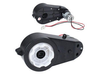 Редуктор у зборі з мотором M 6301-L-GEAR BOX лівий, до джипа M 6301, 12V, RPM10000
