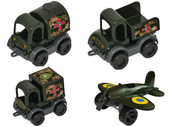 Автомобіль Kid cars військовий Мікс. Tigres 39899. 4 види (Ціна за 1 шт)