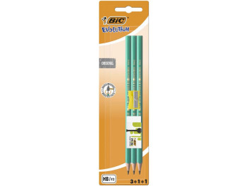 Комплект карандашей Ecolution, 5 шт в блистере, BIC bc9420811