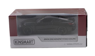 Машинка металлическая инерционная BMW M8 COMPETITION COUPE. Kinsmart KT5425W Уценка