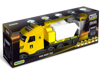 Magic Truck Technic со строительными контейнерами. Wader 36471