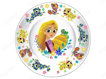 Тарілка дитяча "Disney Рапунцель" D19,6см 32921