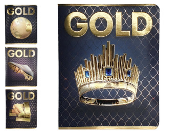 Зошит 48 аркушів клітка Super Gold (ціна за 1шт)