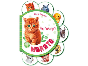 Картонная книга "Малыши. Во дворе", 1+, И. Солнышко, Ранок