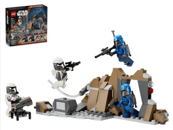 Конструктор LEGO Star Wars Бойовий комплект «Засідка на Мандалорі», 109 деталей