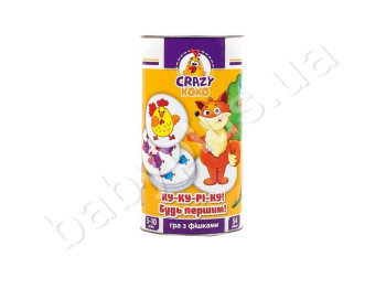 Гра у тубусі Ку-ку-рі-ку!, Vladi Toys