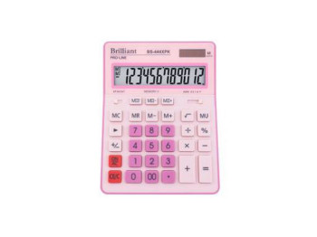 Калькулятор BS-444XPK 12р., 2-пит, Brilliant BS-444XPK