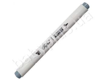 Скетч-маркер двусторонний Raffine Blue grey 5. Marco 7800-6CB BG 05. Цена за 1 шт.