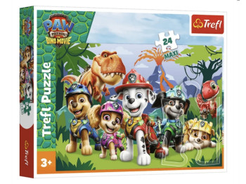 Пазлы Trefl 24 Maxi PAW Patrol «Доисторическая дружба», 24 элемента
