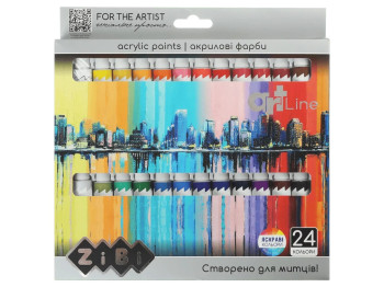 Краски акриловые ART Line 24 цвета х 12мл