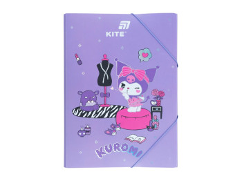 Папка на гумці Kite Kuromi HK25-247-1, формат A4, поліпропілен, Kite