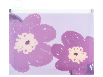 Папка на блискавці zip-lock А5+ Lavender-4. Axent 1498-39-A