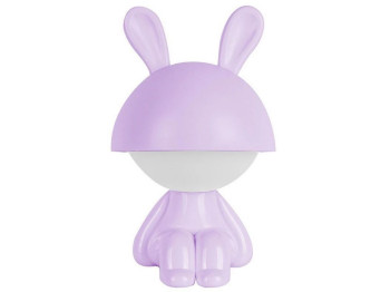Світильник-нічник LED з акумулятором Cute Bunny фіолетовий, Kite