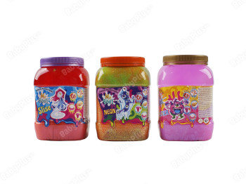 Лизун-антистресс Big Boo GLITTER в банке 1150 мл. TM Mr.Boo 80050