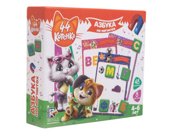 Азбука на магнітах 44 Кота, Vladi Toys