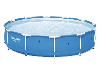 Бассейн каркасный круглый Steel Pro. Bestway 56706