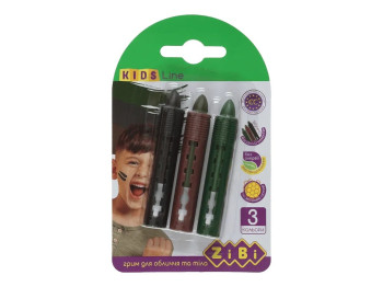 Набір олівців для гриму KIDS LINE, ZiBi ZB.6573