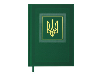 Дневник датированный, А5, 336 страниц, твердый переплет с трезубцем