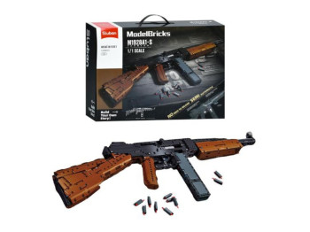 Конструктор автомат SLUBAN M38-B1351, 1:1, 1239 деталей