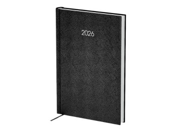 Ежедневник Axent Classic Style 2026, A5, черный