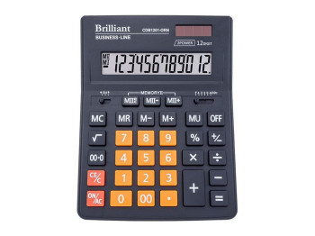 Калькулятор CDB1201-ORN 12розр., 2-пит, Brilliant CDB1201-ORN
