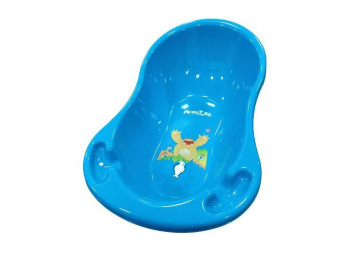 Ванночка LUX Монстрики со сливом  голубая 102 см. Tega Baby MN-005ODPLYW-126