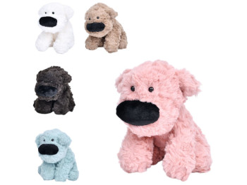 Мяка іграшка-антистрес Собака 23 см, текстильна, 5 кольорів, FG Toys