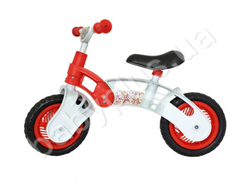 Беговел детский красно-белый Star Bike. Kinderway KW-11-012 КБ