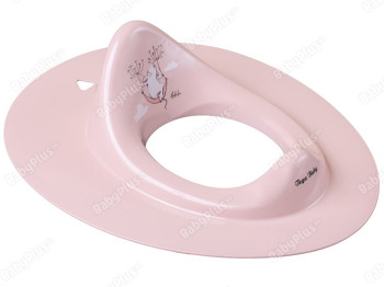 Туалетное сиденье обычное Лесная сказка светло-розовое. Tega Baby FF-090-107