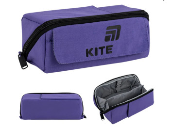 Пенал м’який з кишенями Kite K26-2702-4, 20 см, на блискавці, Kite