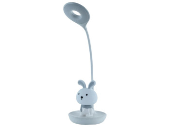 Настільна лампа біла LED з акумулятором Bunny, Kite