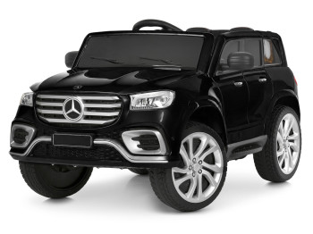 Електромобіль M 6365EBLRS-2 Mercedes-Benz, 4×25W, 1х12V/7AH, MP3, USB, TF, EVA, Bluetooth, чорний
