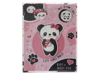 Алмазная мозаика Kidis Панда, 20×25 см, на холсте