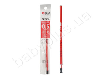 Стержень гелевый цвет красный . AIHAO AH GR 7158 К